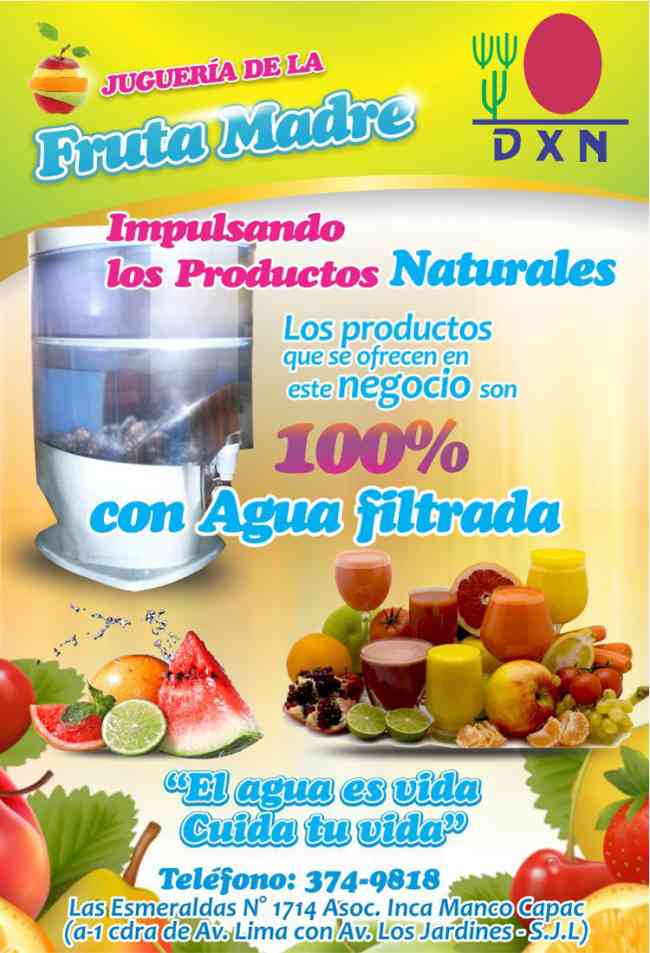 JUGUERIA DE LA FRUTA MADRE – LOS MEJORES JUGOS A BUEN 